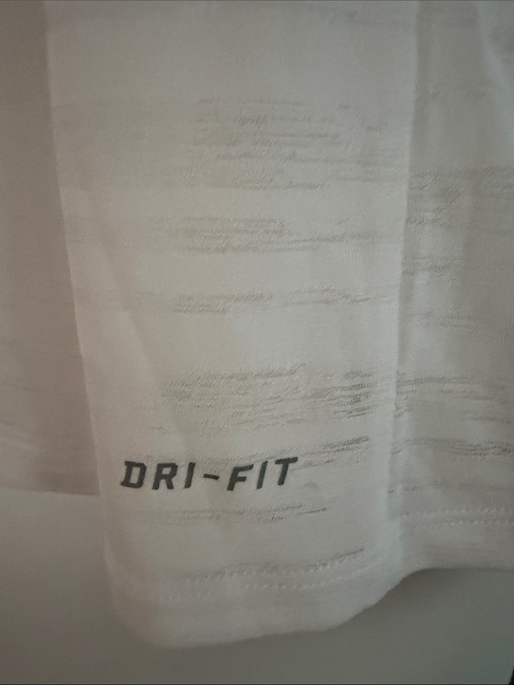 Nike White Dri-FIT Mesh Racerback Tank - Picture 6 of 10